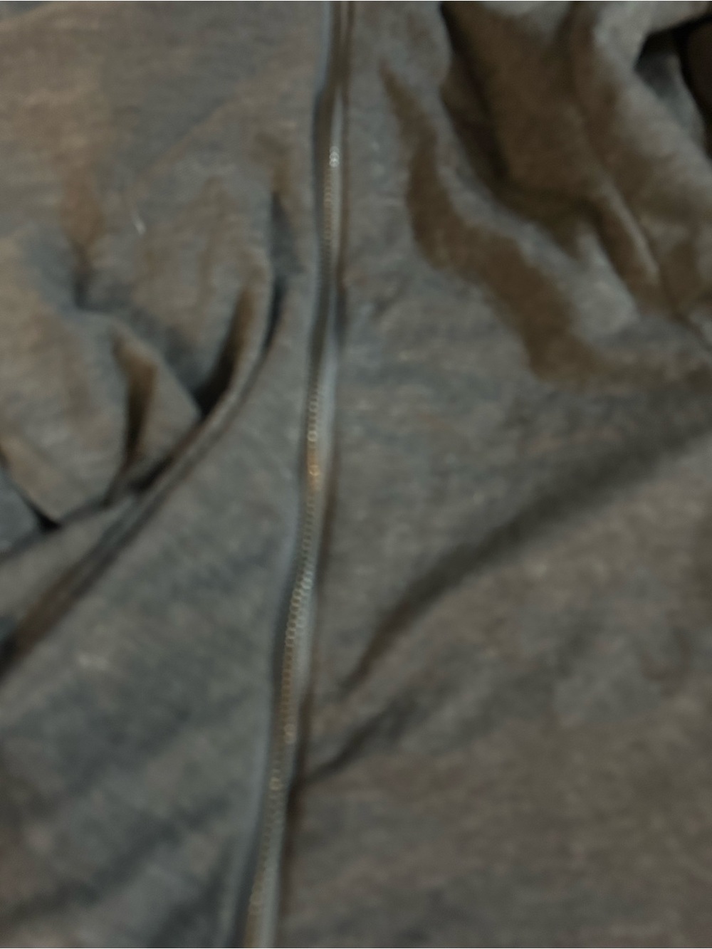 Gray Ruffled Zip Front - Picture 10 of 11